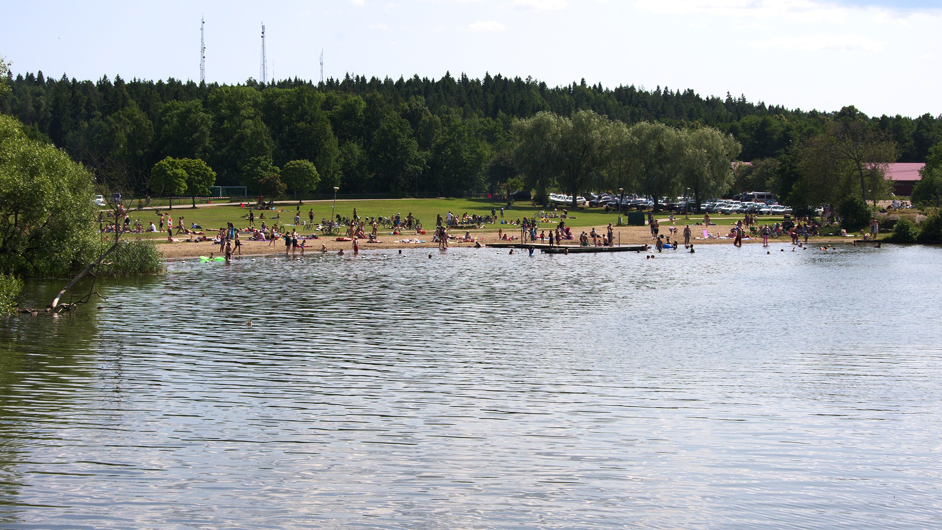 Badplatsen i Vilsta